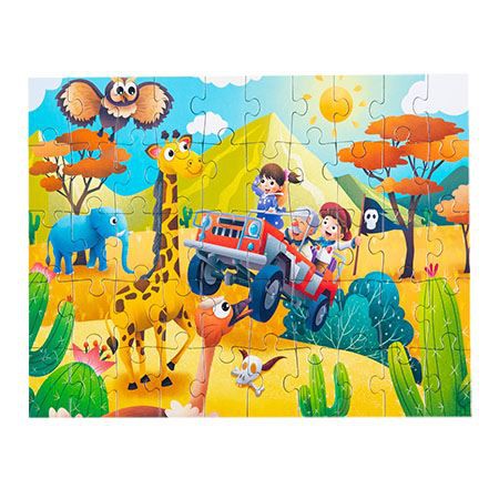 cardboard puzzles